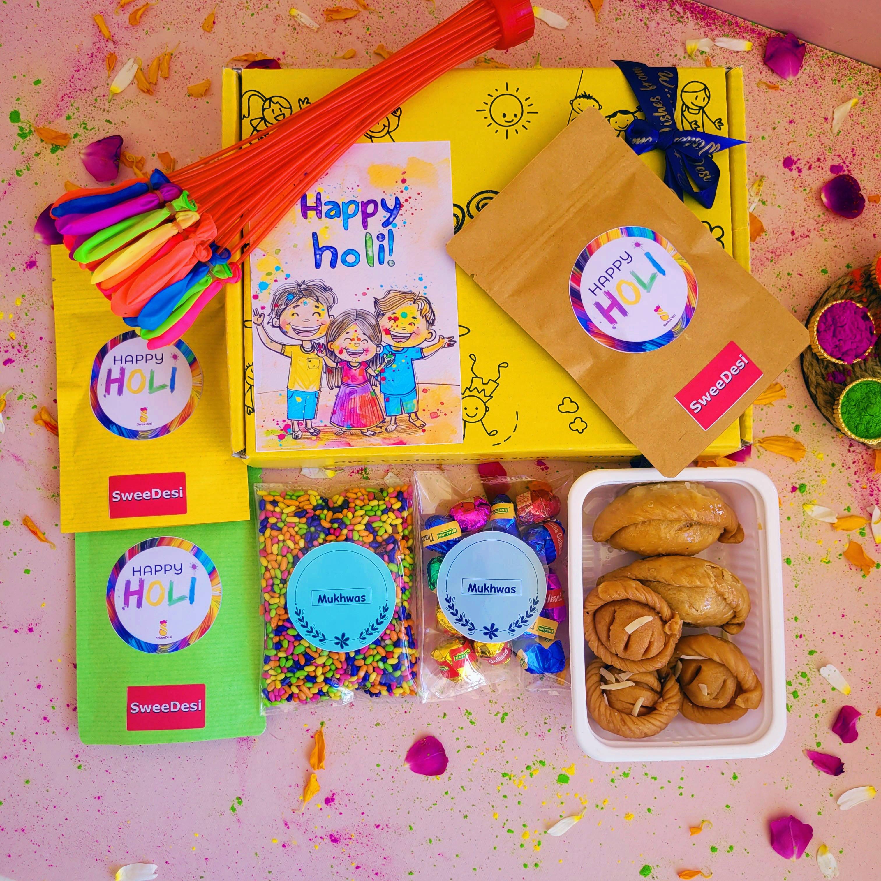 Holi Masti Hamper - SweeDesi