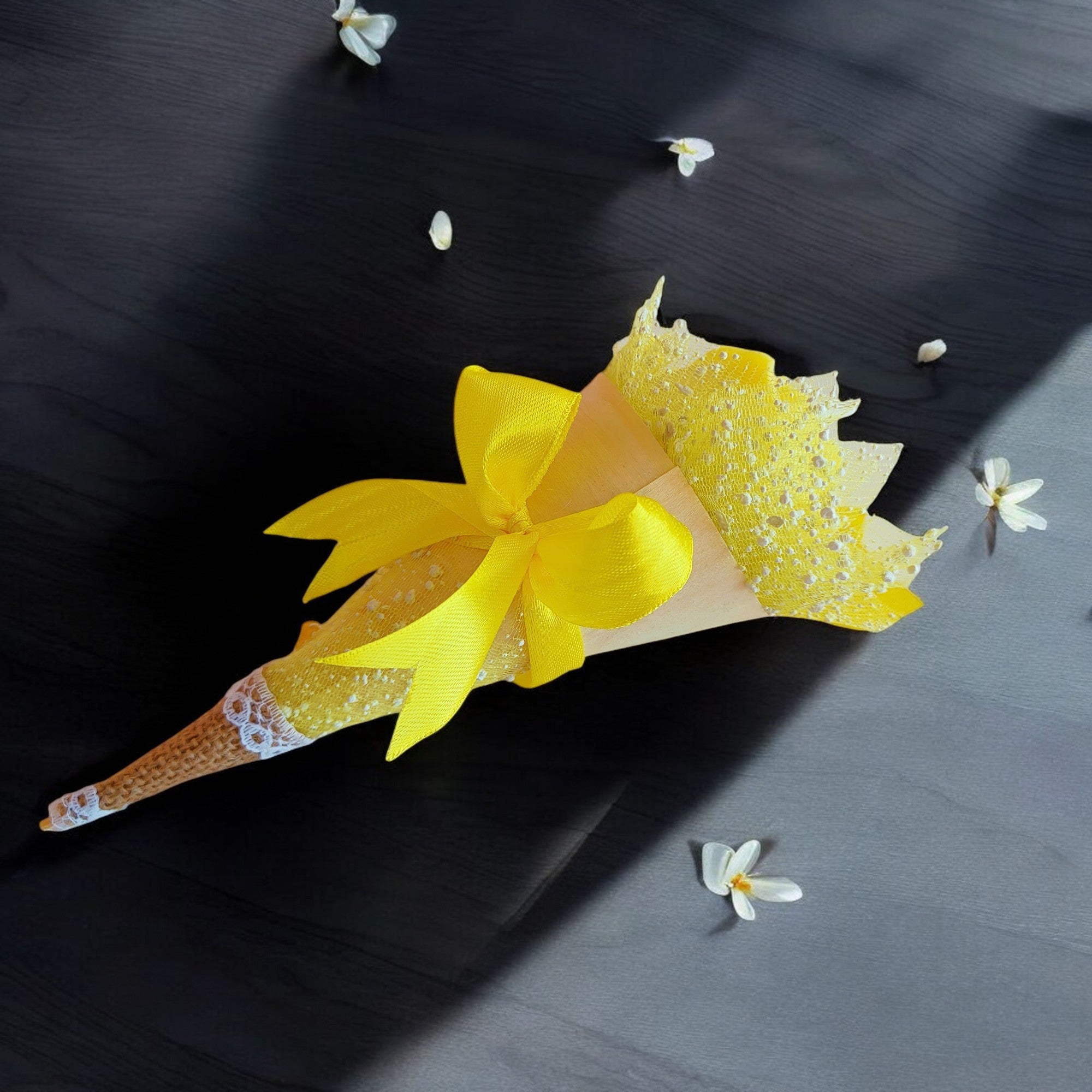 Scented Soy Wax Flower Bouquet