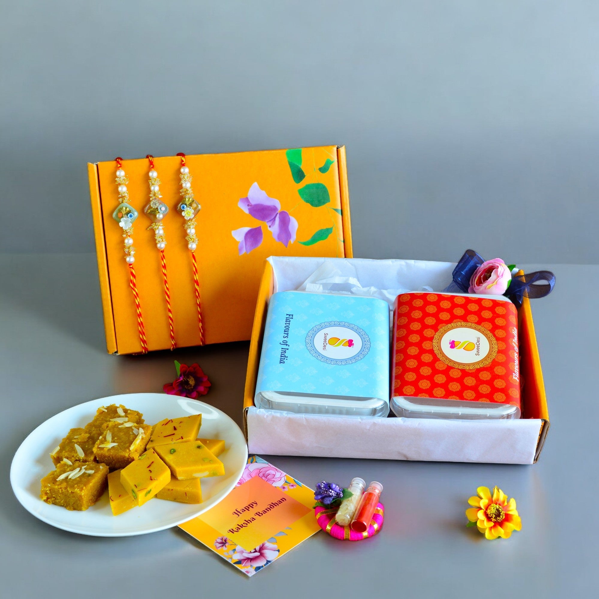 Bandhan Rakhi Hamper 36 - SweeDesi